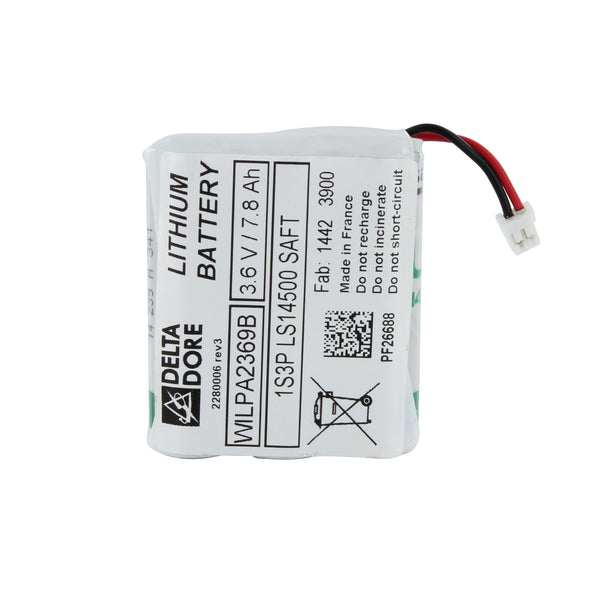 BenjiPower Batteria Di Allarme 3.6V 7.8Ah Li-SOCl2 – Compatibile Con Delta Dore CLT 8000 Tyxal+ E Modelli 6416223, BPCLT8000TYXAL+, WILPA2369B – Confezione Da 3